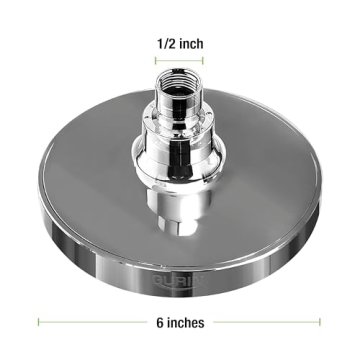 GURIN High Pressure Rain Shower Head for Luxurious Showers