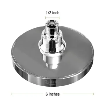 GURIN High Pressure Rain Shower Head for Luxurious Showers