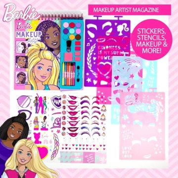 Barbie Makeup Artist Kit with Stickers & Crayons