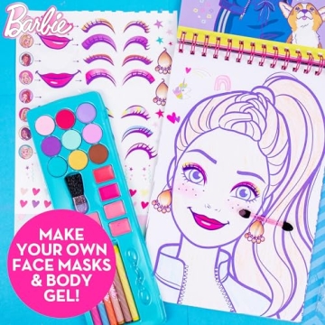 Barbie Makeup Artist Kit with Stickers & Crayons