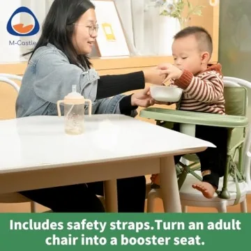M-Castle Portable Travel Booster Seat for Toddlers