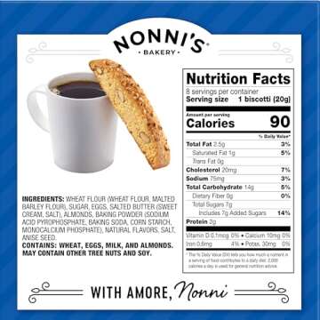 Nonni's Biscotti Variety Packs - Authentic Italian Flavor
