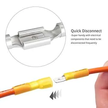 Wirefy Heat Shrink Spade Connectors for Secure Connections