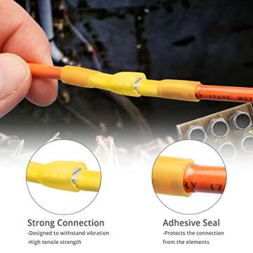 Wirefy Heat Shrink Spade Connectors for Secure Connections