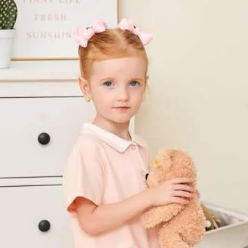 50 Pieces Hair Bows for Girls 3 Inch Grosgrain Ribbon Toddler Hair Accessories with Alligator Clips for Toddlers Baby Girls Kids Teens