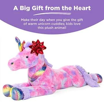 Best Choice Unicorn 52in Plush Toy for Kids - Magical Cuddles!