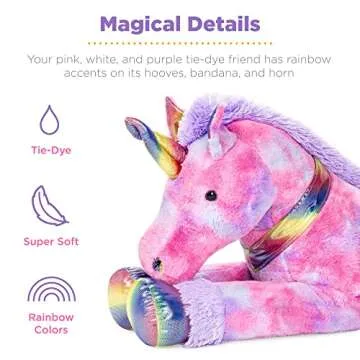Best Choice Unicorn 52in Plush Toy for Kids - Magical Cuddles!