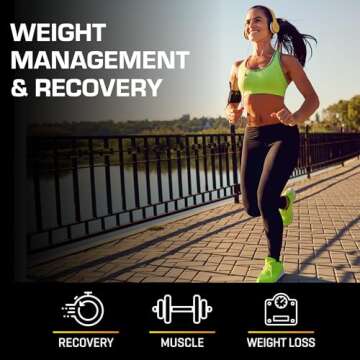 Amino Slim - Slimming BCAA Weight Loss Drink for Women, Vegan Amino Acids & L-Glutamine Powder for Post Workout Recovery & Fat Burning | Daily Appetite Suppressant, Metabolism Booster & Stress Relief