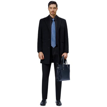 Men's 4-Way Stretch Dress Shirt in Black