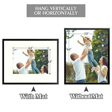 Elegant 8x10 Metal Picture Frames Set - Perfect for Decor