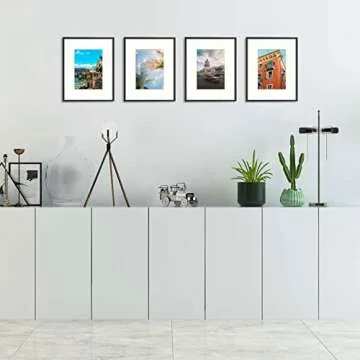 Elegant 8x10 Metal Picture Frames Set - Perfect for Decor