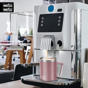 WETOWETO Insulated Coffee Mug - Stylish & Functional