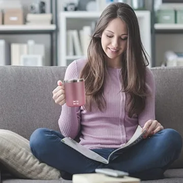 WETOWETO Insulated Coffee Mug - Stylish & Functional