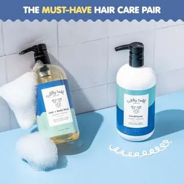 TUBBY TODD Hair Duo - Baby Shampoo and Conditioner Set - Gentle & Moisturizing Hair Care - Hypoaller...