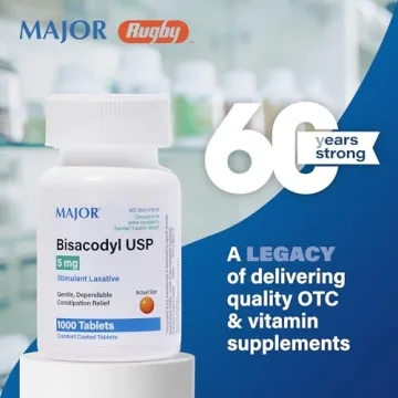 Major Bisacodyl 5 mg Laxative - Gentle Constipation Relief