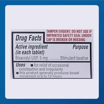 Major Bisacodyl 5 mg Laxative - Gentle Constipation Relief