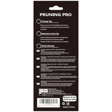 Gonicc 8" Professional Sharp Pruning Shears for Gardening