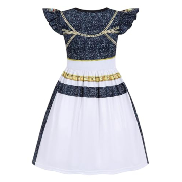 IBQ Girls Pop Demon Singer Costume Dress for Kids