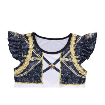 IBQ Girls Pop Demon Singer Costume Dress for Kids