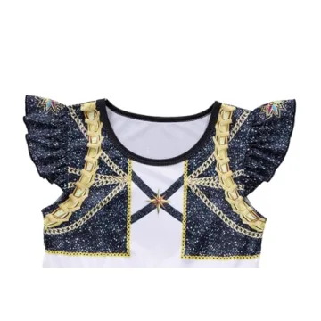 IBQ Girls Pop Demon Singer Costume Dress for Kids