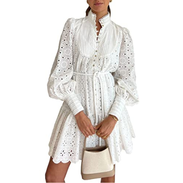 Aoxwomens Trendy Midi Dress for Women 2024 with Pockets and Waist Strap