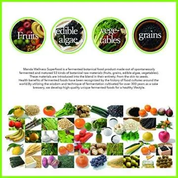 Manda Wellness Superfood | Prebiotic, Fermented Health Product Made in Japan | Support Your Gut Health, Support Your Immune System | Manda Koso (31sachets)