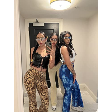 GUVIVI Y2K Sunglasses Unisex Futuristic Gradient Lenses