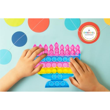 Dreidel Company Hanukkah Poppit Fidget Toy Set