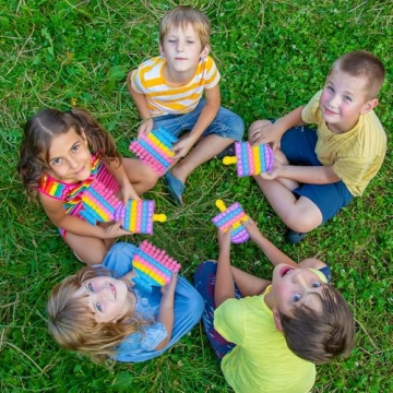 Dreidel Company Hanukkah Poppit Fidget Toy Set