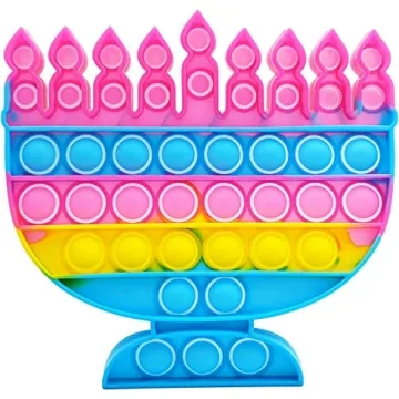 Dreidel Company Hanukkah Poppit Fidget Toy Set
