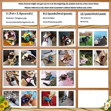Multipurpose Rabbits Hamster Vest Harness with Leash Bunny Mesh Chest Strap Harnesses Ferret Guinea Pig Small Animals Pet Accessories