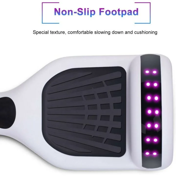 SISIGAD Hoverboard for Kids with Safety Features