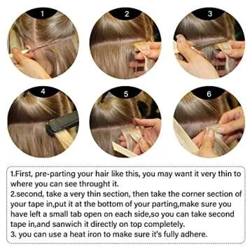 Tape in Hair Extensions Human Hair 100% Real Remy Human Hair 50g 20pcs/Set Brazilian Virgin Hair Straight Seamless Invisible Skin Weft Extensions (18 Inch,#1Jet Black)