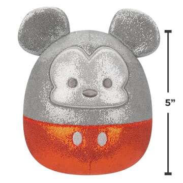 Squishmallows Original Disney100 5-Inch 5-Pack Plush Box Set - Little Ultrasoft Official Jazwares Plush - Amazon Exclusive