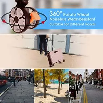 SELORSS Foldable Utility Cart Portable Collapsible Crate Rolling Carts with Wheels Rolling Tote Basket Teacher Cart with Lid Wear-Resistant 360°Rotate Wheel Noiseless for Shopping Storage Office Use