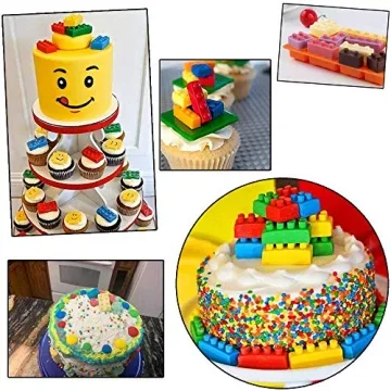 Block Non-Stick Silicone Molds for Creative Treats