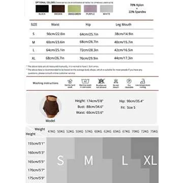 QINSEN Woman's Tennis Skirts Inner Shorts Elastic Sports Golf Skorts for Running Exercise Brown L