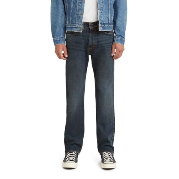 Levi's 505 Regular Fit Jeans for Men in Dark Stonewash