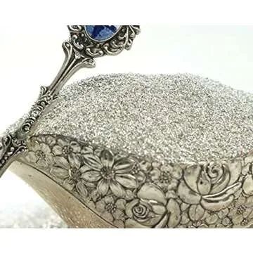 German Glass Glitter - Fine Craft Glitter, 90 Grit