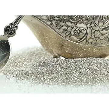 German Glass Glitter - Fine Craft Glitter, 90 Grit