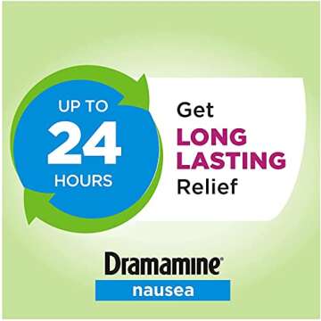 Dramamine-N Nausea, Dizziness & Vomiting, 10 Tablets (Pack of 2)