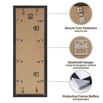 Elegant Fun Memories 8x24 Picture Frame in Oak Finish
