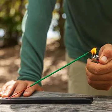 Mosquito Repellent Outdoor Patio Sticks 40 Pcs, 30Hrs Protection - Natural Mosquito Repellent Citronella Incense Sticks, Backyard Travel Camping Bug Repellent Outdoor & Indoors Gnat Mosquito Control