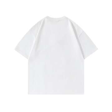 Aelfric Eden Bow Shirt for Women Oversized Graphic Tees Y2K Cute Print Short Sleeve T-Shirt Casual S...