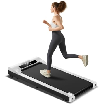 UMAY Fitness P1 Walking Pad - Ultra Quiet Portable Under Desk Treadmill for Home and Office