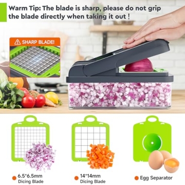 12-in-1 Vegetable Chopper for Easy Meal Prep
