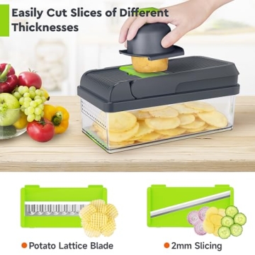 12-in-1 Vegetable Chopper for Easy Meal Prep