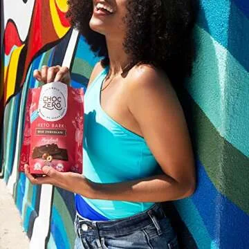 Keto Milk Chocolate Hazelnut Bark by ChocZero - No Sugar Added