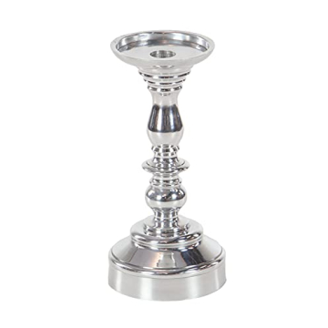 Deco 79 Traditional Aluminum Candle Holder for Elegant Decor