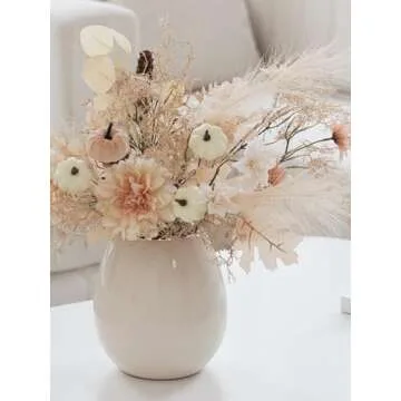 MISSPIN 10 PCS 18 inch Fall Decor Bouquets, Fall Decorations Indoor Outdoor Halloween Thanksgiving Farmhouse Arrangement Decorations for Front Door Wedding Centerpieces in Autumn (Boho)